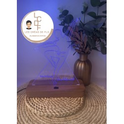 Lampe LED Personnalisable