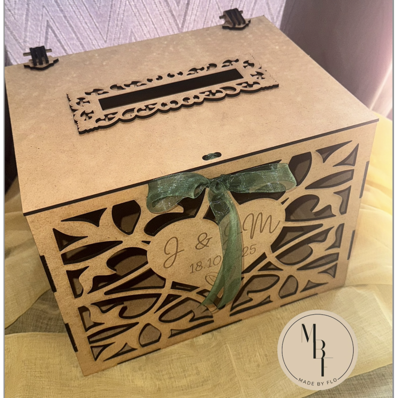 Urne d’évènement personnalisée