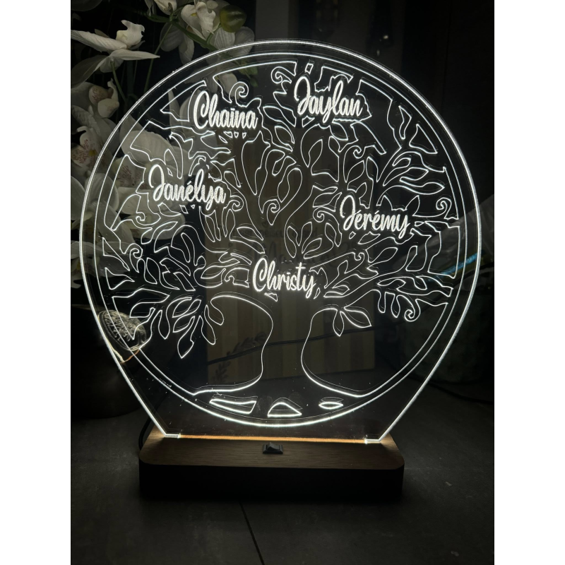 Lampe LED Personnalisable