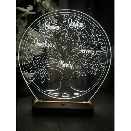 Lampe LED Personnalisable