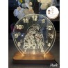 Horloge en Plexiglass Personnalisable