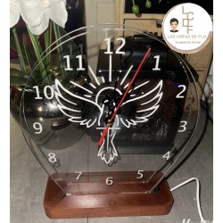 Horloge en Plexiglass Personnalisable